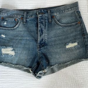 Madewell Relaxed Denim Shorts